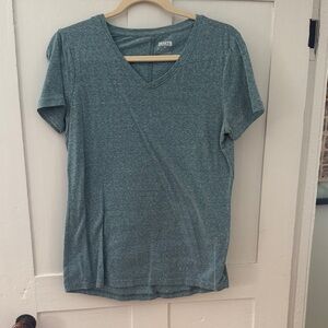 Duluth Slate Blue V-Neck Short Sleeve Tee